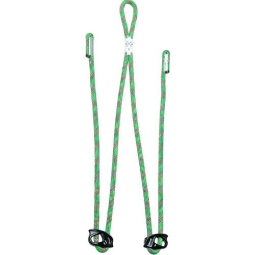 P330 Outdoor asymmetric length adjustable lanyard oxtail srt downhill cave tracing river Drop double Lanyard