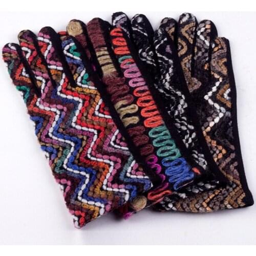 Womens Fleece-Lined Thermal Gloves Winter Riding New Touch Screen