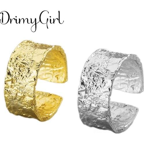 Boho Vintage Round Rings For Women Large Adjustable Size Finger Ring Fashion Jewelry 2021