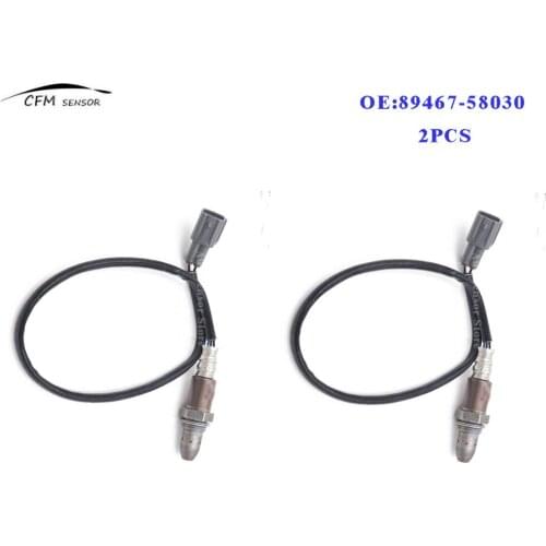 2PCS 89467-58030 O2 Oxygen Air Fuel Ratio Sensor For Toyota Avensis RAV4 Lexus IS F