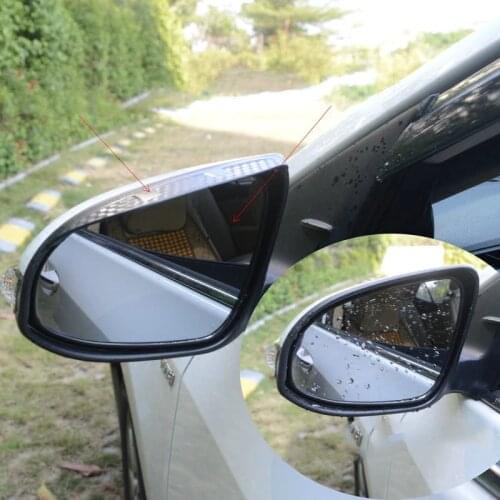 2pcs Car Rearview Mirror Rain Eyebrow For Chevrolet Aveo Blazer Onix Tracker Trailblazer 2020 Rearview Mirror Sun & Rain Block