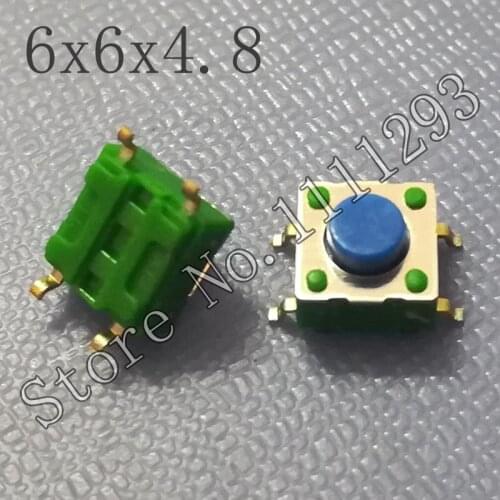 20pcs/lot Tactile Switch 6X6x4.8 for Laptop Tablet etc push button 6*6*4.8