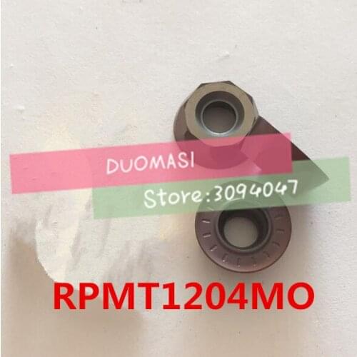 Free shipping 10pcs Carbide blade RPMT1204MO, CNC milling insert, numerical control lathe tool, suitable for stainless steel