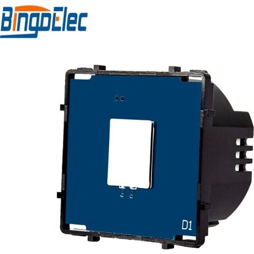 Bingoelec Hot Sale DIY 1 Gang 1 Way Touch Lighting Electeic Switch Function Part, No Glass Panel ,EU/UK Standard S101 110V-240V
