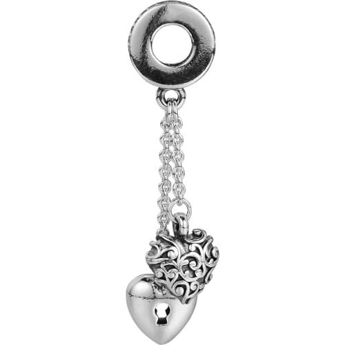 CKK Fits Pandora Bracelet Lock & Heart Beads For Jewelry Making Charms Sterling Silver 925 Original Bead Charm Kralen