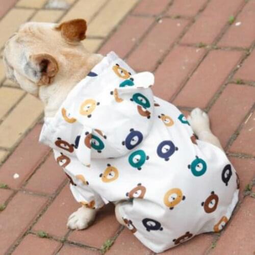 Pet Dog Raincoat Clothes Waterproof Dog Coat for Small Dogs Rain Jacket for Pug French Bulldog Poodle Bichon Corgi Dropshipping