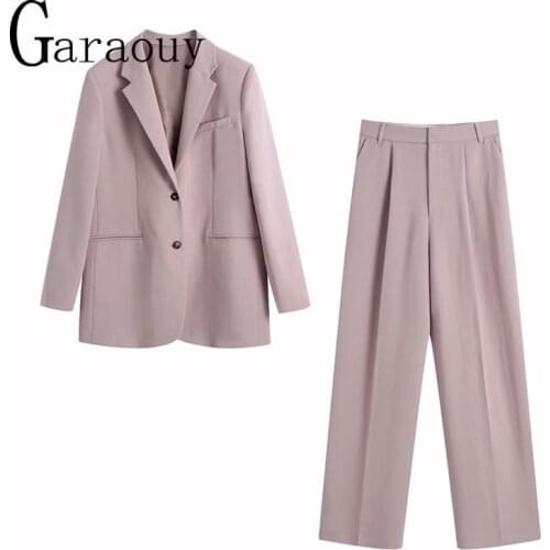 Женские брючные костюмы Garaouy China At AliExpress