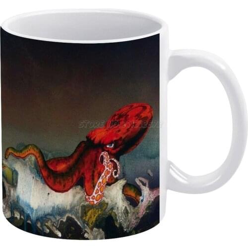 Gentle Giant-Octopus White Mug Ceramic Mug Creative Mug Gentle Giant Gentle Giant Octopus Prog Prog Music Band Progressive