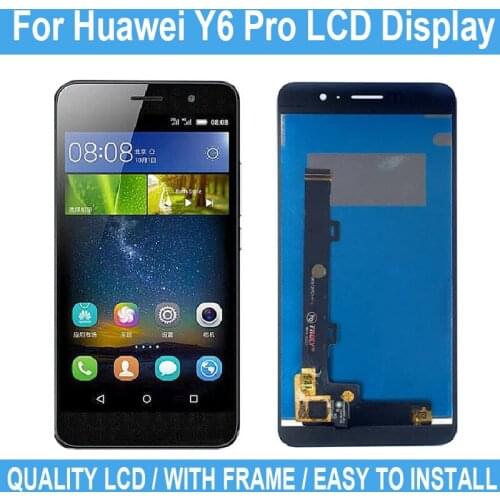 5.0" For Huawei Y6 Pro Enjoy 5 Honor 4C Pro Play 5 New LCD Display Touch Screen With Frame And Digitizer Assembly +With Tool