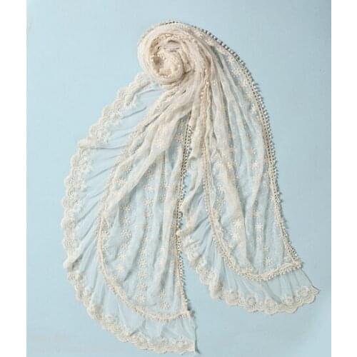 Blanket Sciarpa Bufanda Lace Slytherin Boho Poncho Fourrure Cute Lolita Collar Tartan Viaons Hijab Crochet Hippie Boho Scarf