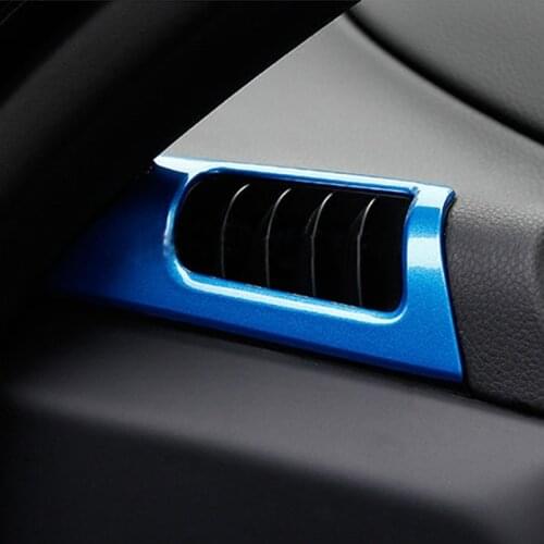 Car Interior Decoration Dashboard Side Outlet Moulding Trim for Porsche Cayenne 2011 2012 2013 2014 2015 2016 2017 Styling