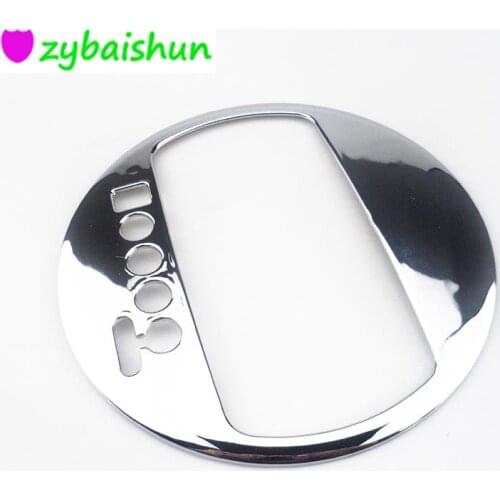 For Kia Sportage 2010 2011 2012 2013 2014 2015 For CITALL New ABS Chrome Car Interior Shift Gear Panel Trim Frame Cover Mold