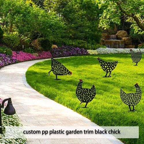 Easter Chicken Metal Hen for Easter Gardening Ornaments Yard Iron Art Outdoor Garden Backyard Lawn Stakes Garden Hen Large