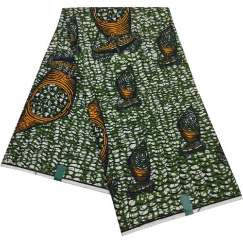 2019 Wonderful Pretty Sailboat Print 100% Polyester African Best Quality Ankara Guaranteed Veritable Wax Fabric 6 Yards