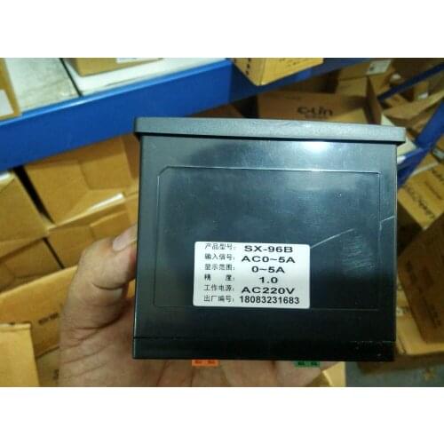 Brand new original authentic C-Lin SX-96B Digital AC Ammeter AC220V Input AC0-5A