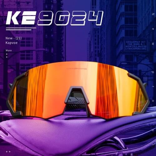 Kapvoe Cycling Glasses Photochromic Riding Sunglasses MTB Sports Bike Goggles UV400 Outdoor Bicycle Eyewear Cycling Accessories