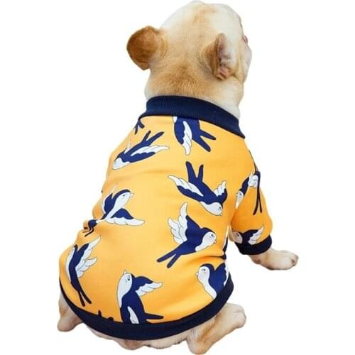 Winter Pug Dog Clothes Hoodies French Bulldog Clothing Coat Outfit Garment Poodle Schnauzer Pet Costume Apparel prodcuts