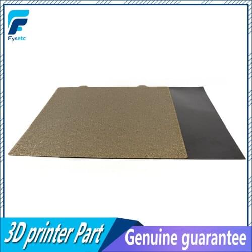 300x300mm Double Sided Textured PEI Spring Steel Sheet + Magnetic B Plate Build Sheet For CR-10S CR10S Lulzbot Taz6