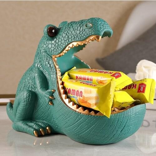 3D Dragon Statue Sculpture Home Decoration Accessories Desk Storage Box Decorative Figurine Living Room Decor Table Decorations