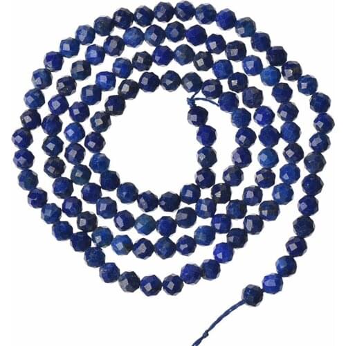 Natural Faceted Small Beads lapis lazuli Olivine Bead 2 3mm Loose Beads for Jewelry Making DIY Necklace Bracelet Accessories