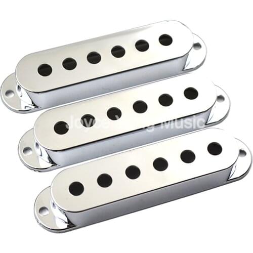 Niko Silver Painted Single Coil Pickup Covers For Fender Strat Style Electric Guitar Free Shipping Wholesales