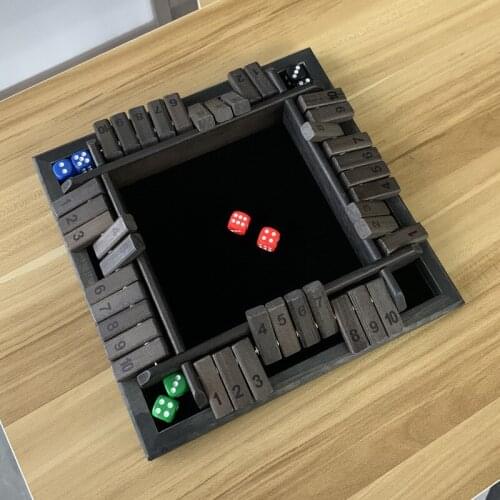 Four-sided flip-flop games / digital game toys / childrens parent-child board games / bar party casual games