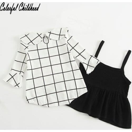 Vintage plaid baby bodysuits 0-24M long sleeve body babies newborn girl boy clothing cotton infant jumpsuit soft costume Autumn