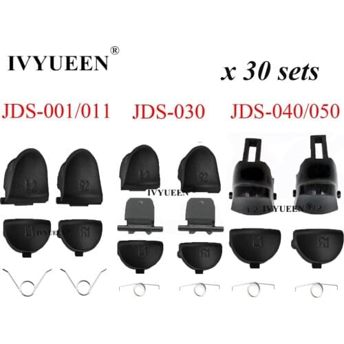 IVYUEEN For Dualshock 4 PS4 Pro Slim Controller R2 L2 Trigger Buttons for PlayStation4 L1 R1 Button JDS 040 030 011 001