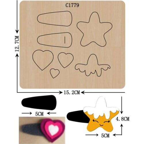 New Bow Wooden die Scrapbooking C1780 Cutting Dies