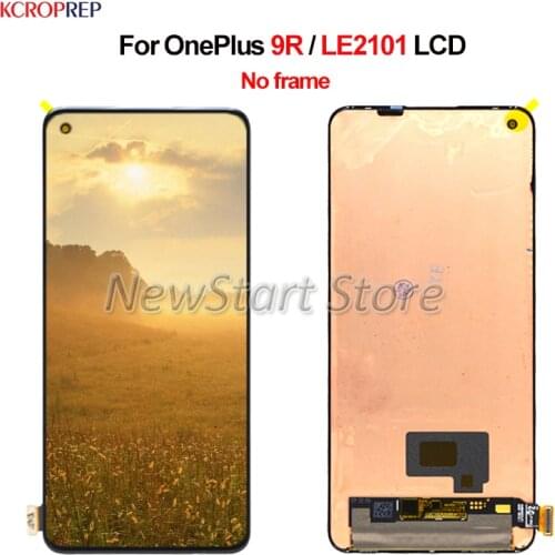 Original For OnePlus 9R LCD Display Touch Panel Screen Digitizer Assembly For OnePlus 1+9R LE2101 lcd Replacement Accessory