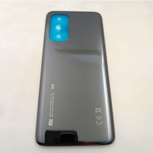 Original New For Xiaomi Mi 10T Pro 5G Battery Cover Back Glass Panel Rear Door Case Replacement Parts With Adhesive