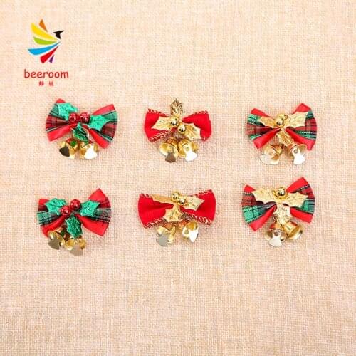 Christmas Bell OrnamentsDIYXmas Tree Hanging Decoration Small Bell Tree Decoration Xmas Party Decor Christmas Gift Pendant Craft
