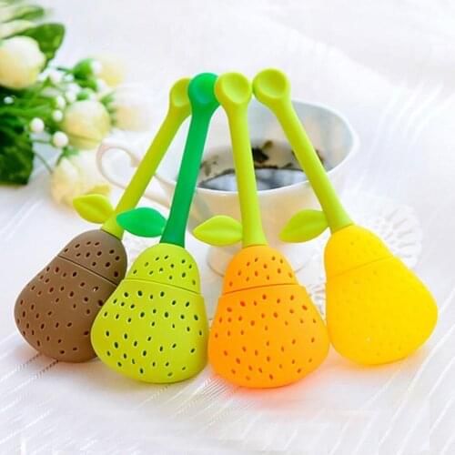 Silicone Tea Bag Leaf Filter Diffuser Loose Herbal Spice Infuser Filter Tea Infuser Strainer Teaware Teapot Accessory Wholesale