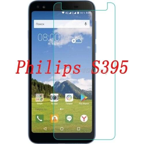 Smartphone Tempered Glass 9H Explosion-proof Protective Film Screen Protector mobile phone for Philips S395