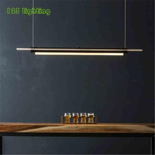 Modern Minimalist Chandelier Cord Adjustable Restaurant Kitchen Bar Hanglamp Suspension Dropshipping Home Light Fixtures