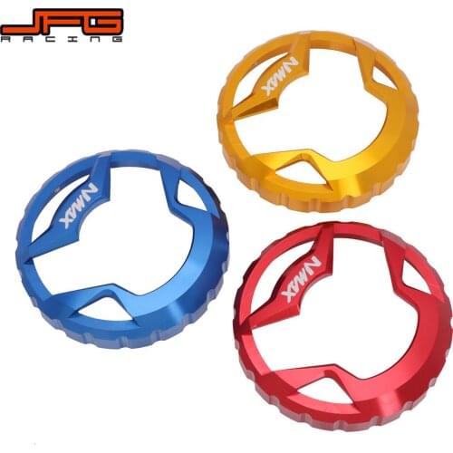 Motorcycle CNC Fuel Gas Cap Oil Cover Guard Protector For YAMAHA N-MAX NMAX 125 150 155 2015-2019 NMAX125 NMAX150 NMAX155