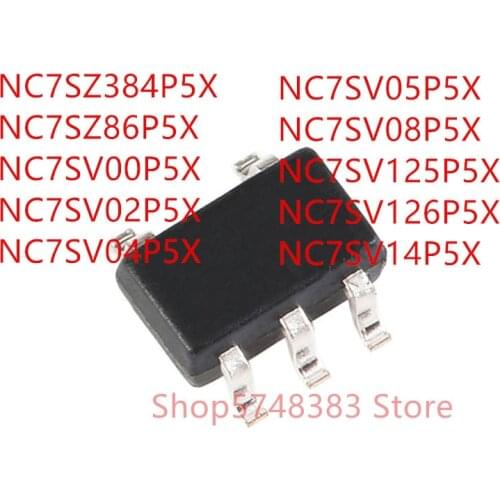 50PCS NC7SZ384P5X NC7SZ86P5X NC7SV00P5X NC7SV02P5X NC7SV04P5X NC7SV05P5X NC7SV08P5X NC7SV125P5X NC7SV126P5X NC7SV14P5X