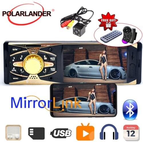 Autoradio 4 inch TFT HD Screen Car Mp5 Audio SD/USB Car radio MP3 MP4 Player Bluetooth car Audio Video radio cassette player