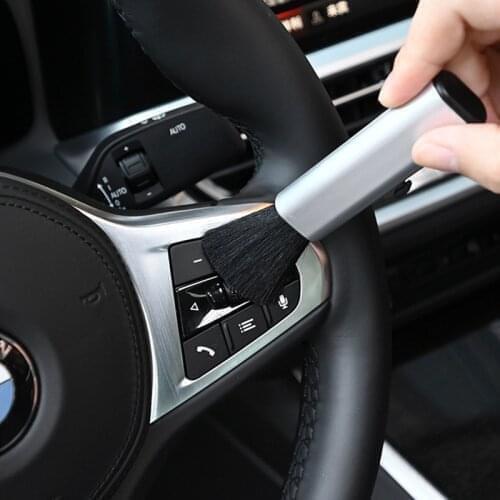 Car Accessories Cleaning brush Sticker For Toyota Corolla Avensis Yaris Rav4 Auris Hilux Prius Prado Camry 40 Celica Fortuner