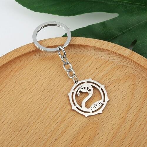 Game Escape From Tarkov Stainless Steel Keychain Women and Men Snake BEAR USEC Car Metal Keyring Jewelry Gift