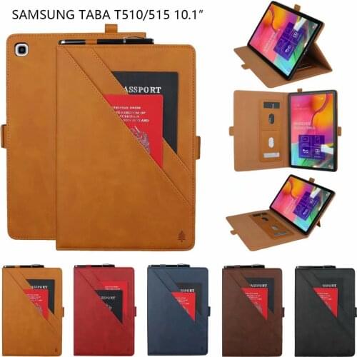 Case For Samsung Galaxy Tab a 2019 10.1 T510 T515 PU Leather Tablet Cover For Samsung Tab A 10.1 2019 T510 T515 Case