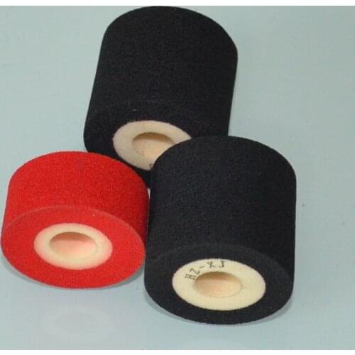 Black Diameter 36mm Height 36mm date coder ink rolls for continuous band sealer