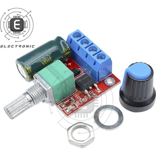 DC4.5V-35V 5A 20khz LED PWM DC Motor Controller Speed Adjustable Regulator Dimmer Speed Control Switch