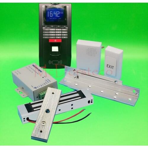 DIY Full Door Access Control System Kit Fingerprint Access Controller with 180KG Magnetic Lock door Access Control Lock System