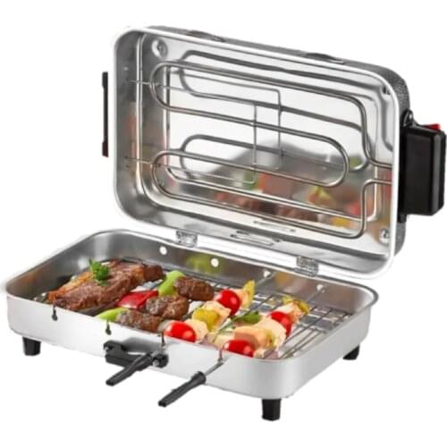 AN7 Taner Electric Meat And Fish Grill TNRIZ1702 Mega Size Visalia Barbeque