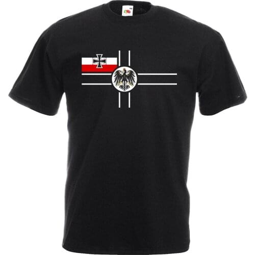 T-Shirt Was Ensign of Germany Flag Flag 1903-1918 2019 New Cotton Men T-Shirt Men Clothing Plus Size Best T Shirts
