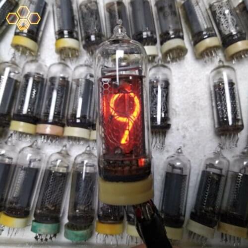 6pc imported IN-14 glow tube former Soviet Union Russia diy glow clock fluorescent tube creative clock