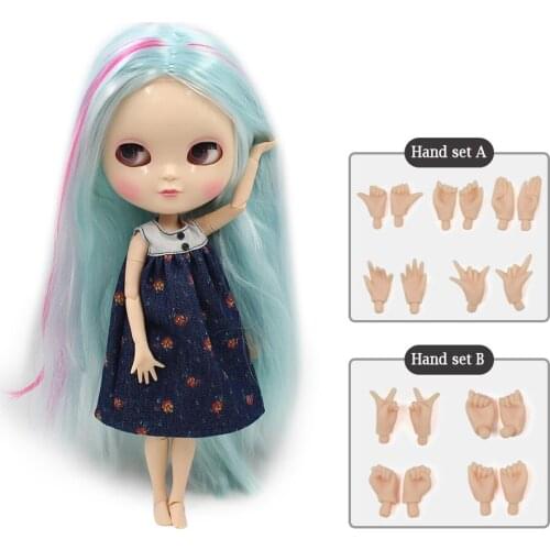ICY DBS DOLL joint doll articulation body soft hait no bangs including hand set AB like the blyth doll NO.6909/1290