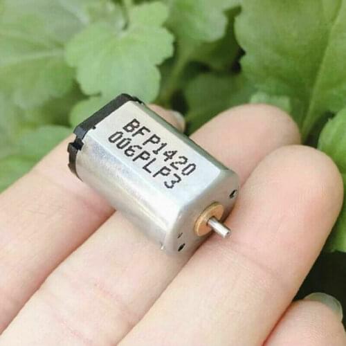 FF-031 DC 1.5V-3V 7700RPM Micro Silent Precious Metal Brush Mini 031 Motor Toy