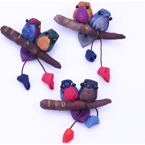 Bird Fashion Brooches For Women Vintage Nostalgic Style Multi-functional Brooch Jewelry Cloth Accessories